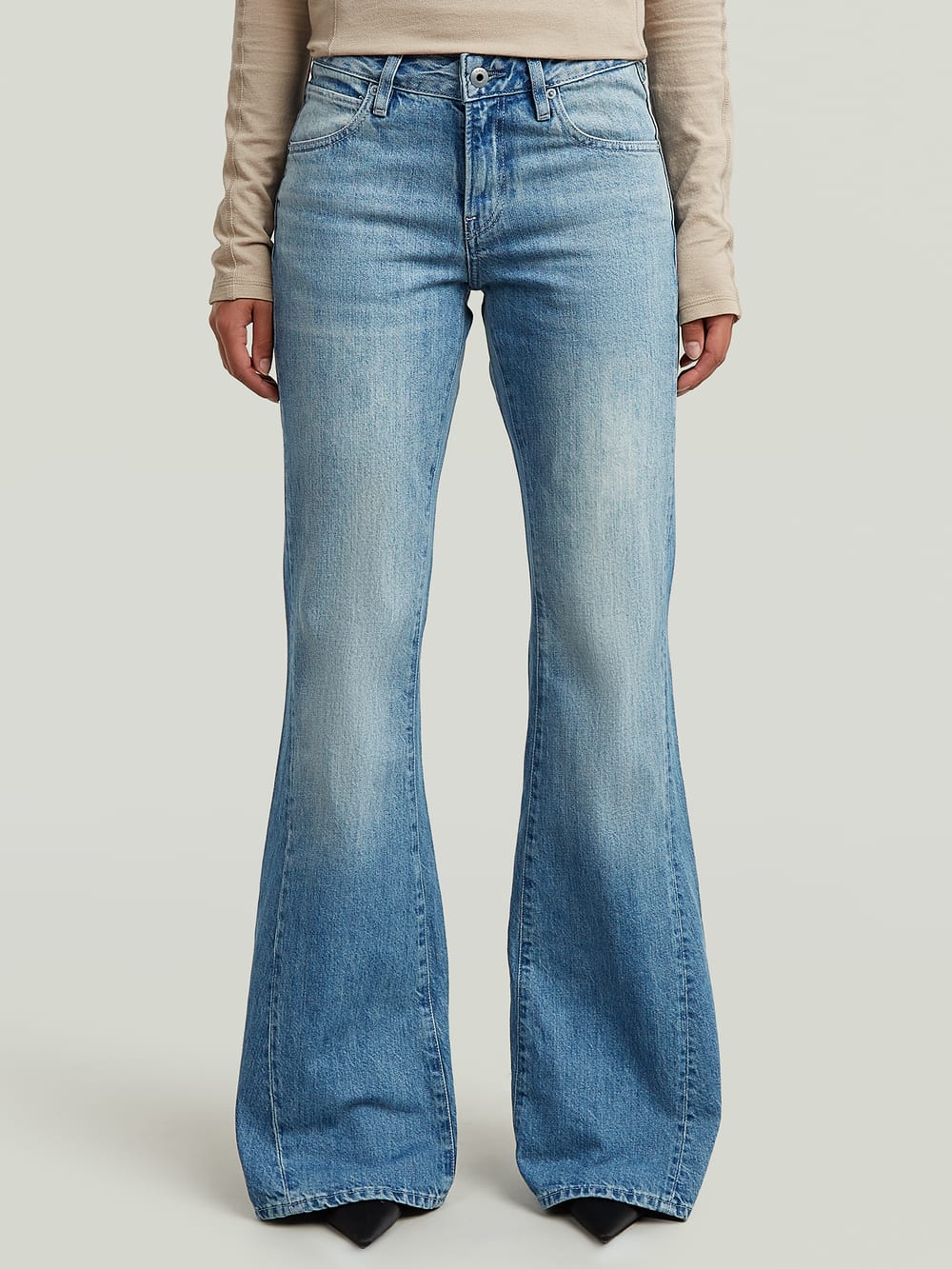 送料込★G-Star★3301 Flare ジーンズ 3301 Flare Jeans | Dark blue | G-STAR® US