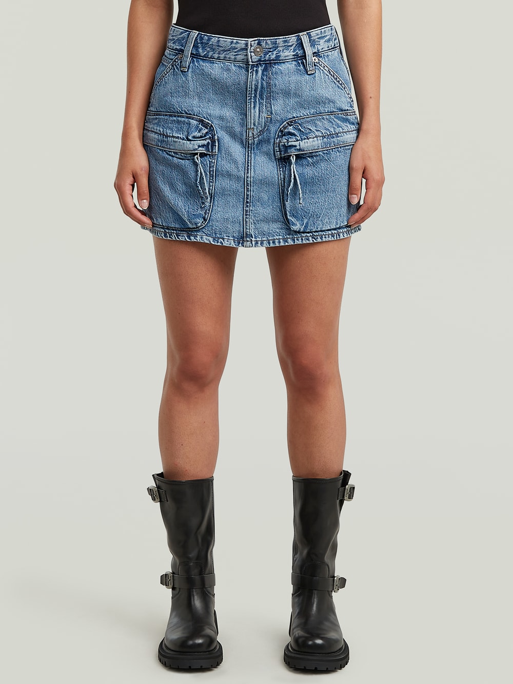スカート MUCENT Lolly long cargo back band denim skirt P00000PH MUSINSA | MUCENT Lolly long cargo back banding denim skirt