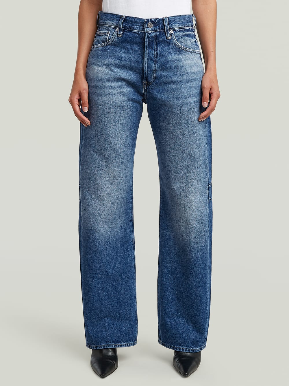 Bowey 3D Extreme Carpenter Loose Jeans | Dark blue | G-STAR® US