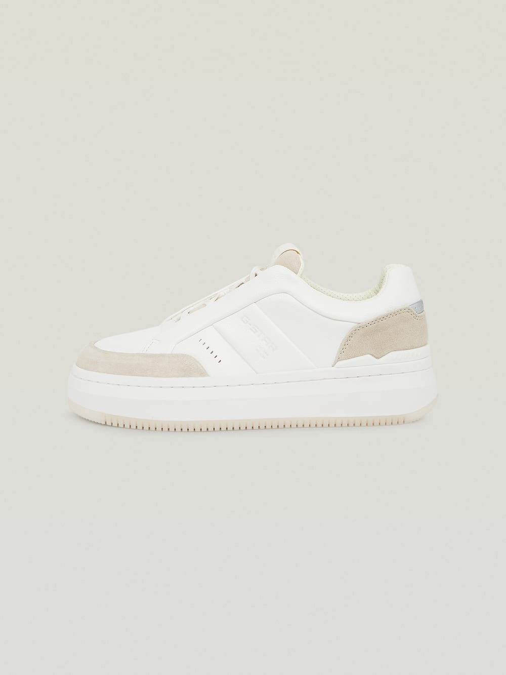 Amna Waqarページ Lhana II Velcro Leather Sneakers | White | G-STAR® ZA