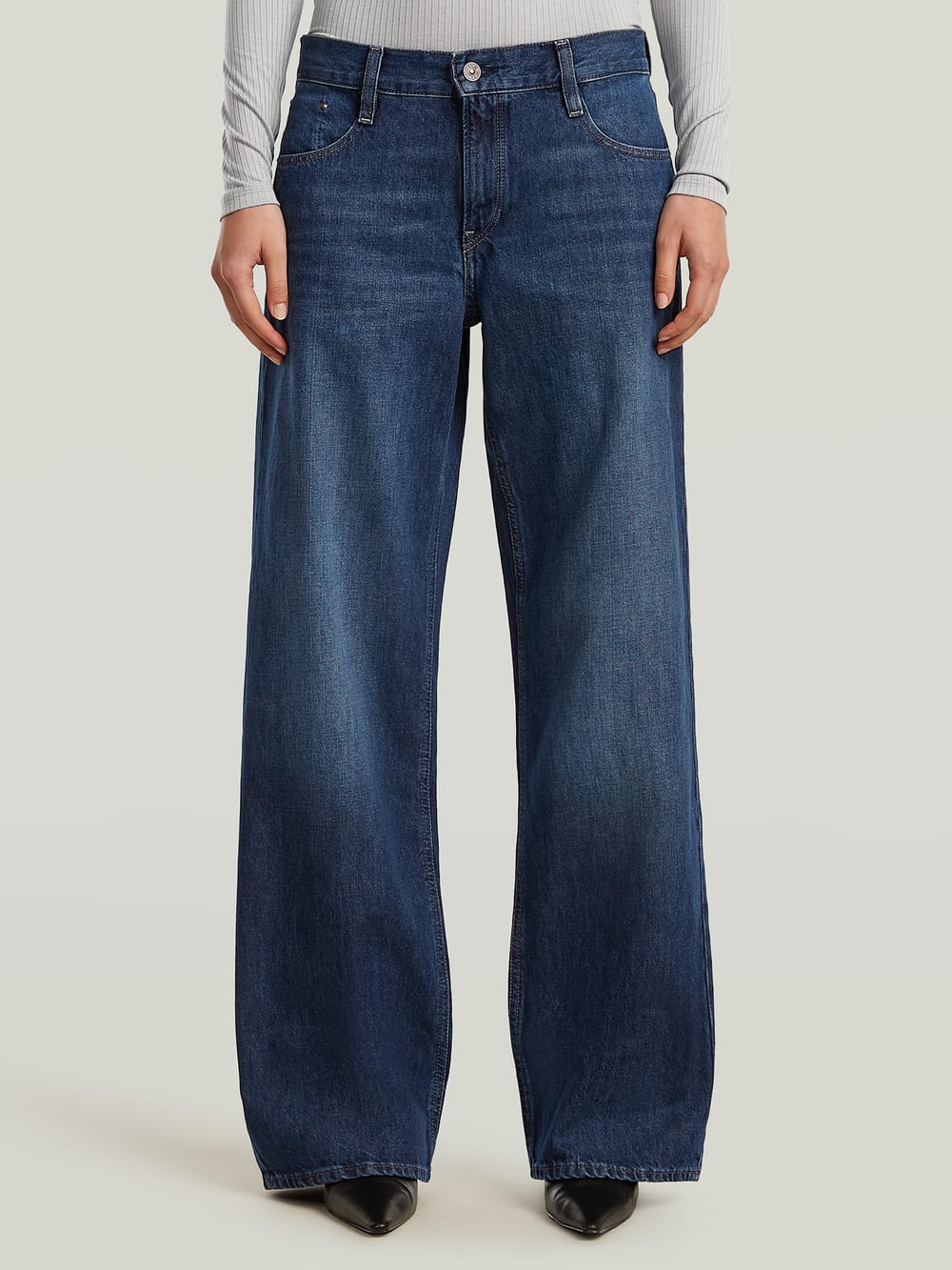Judee Cargo Low Waist Loose Jeans | ライトブルー | G-STAR® JP