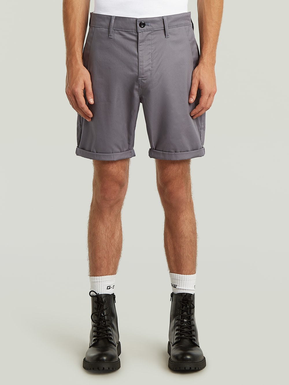 Boys Rovic Utility Shorts | Black | G-STAR® US