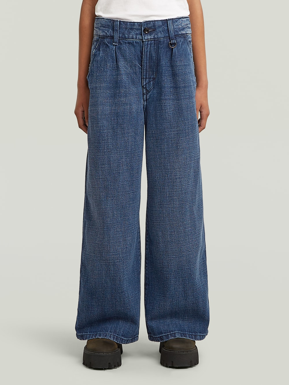 Skater Long Pocket High Loose Jeans | ダークブルー | G-STAR® JP