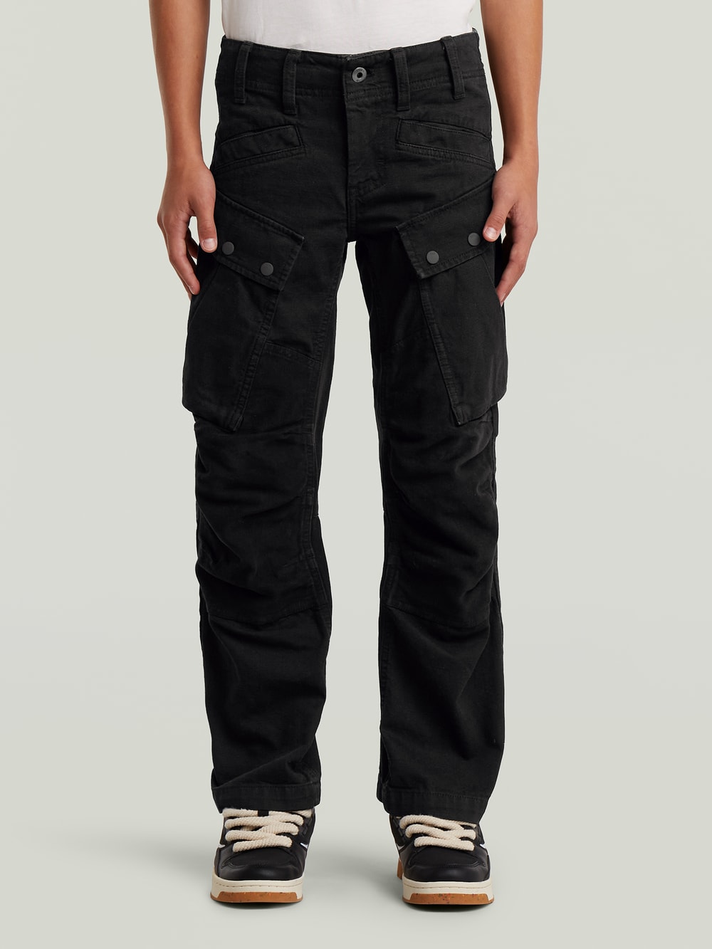 STUDIO ORIE FRENCH CARGO／G-STAR RAWセット G-STAR RAW (ジースターロゥ) MIXED WOVEN CARGO SWEATPANTS