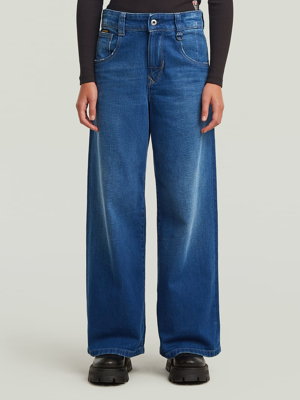 Skater High Loose Jeans | Medium blue | G-STAR® US