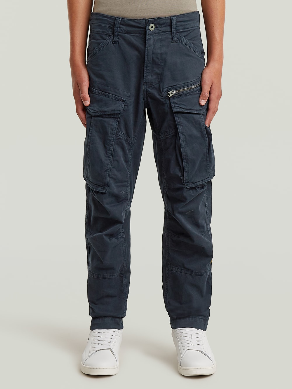 Rovic Zip 3D Regular Tapered Pants | Black | G-STAR® GB