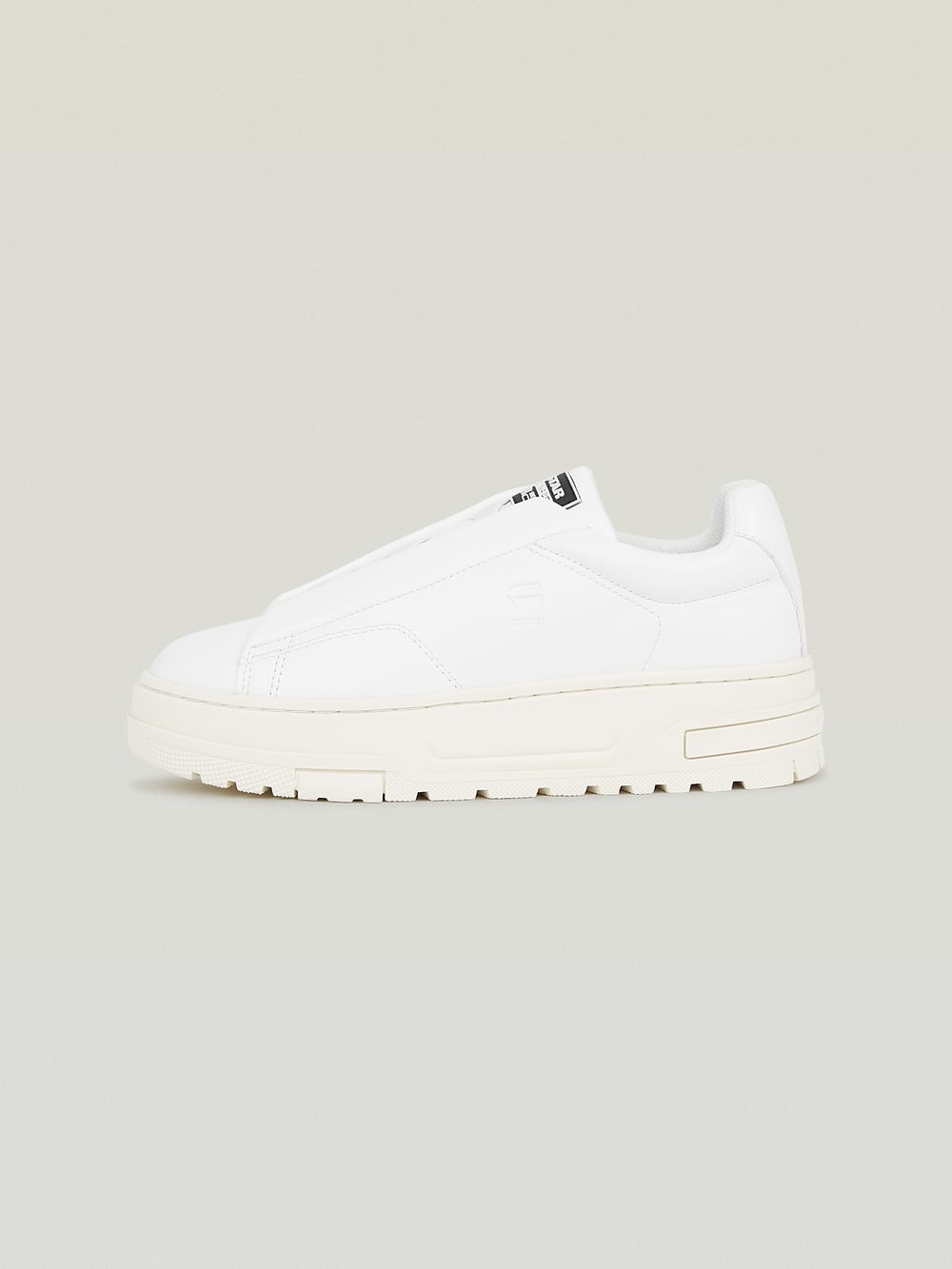Lhana II Velcro Leather Sneakers | White | G-STAR® ZA