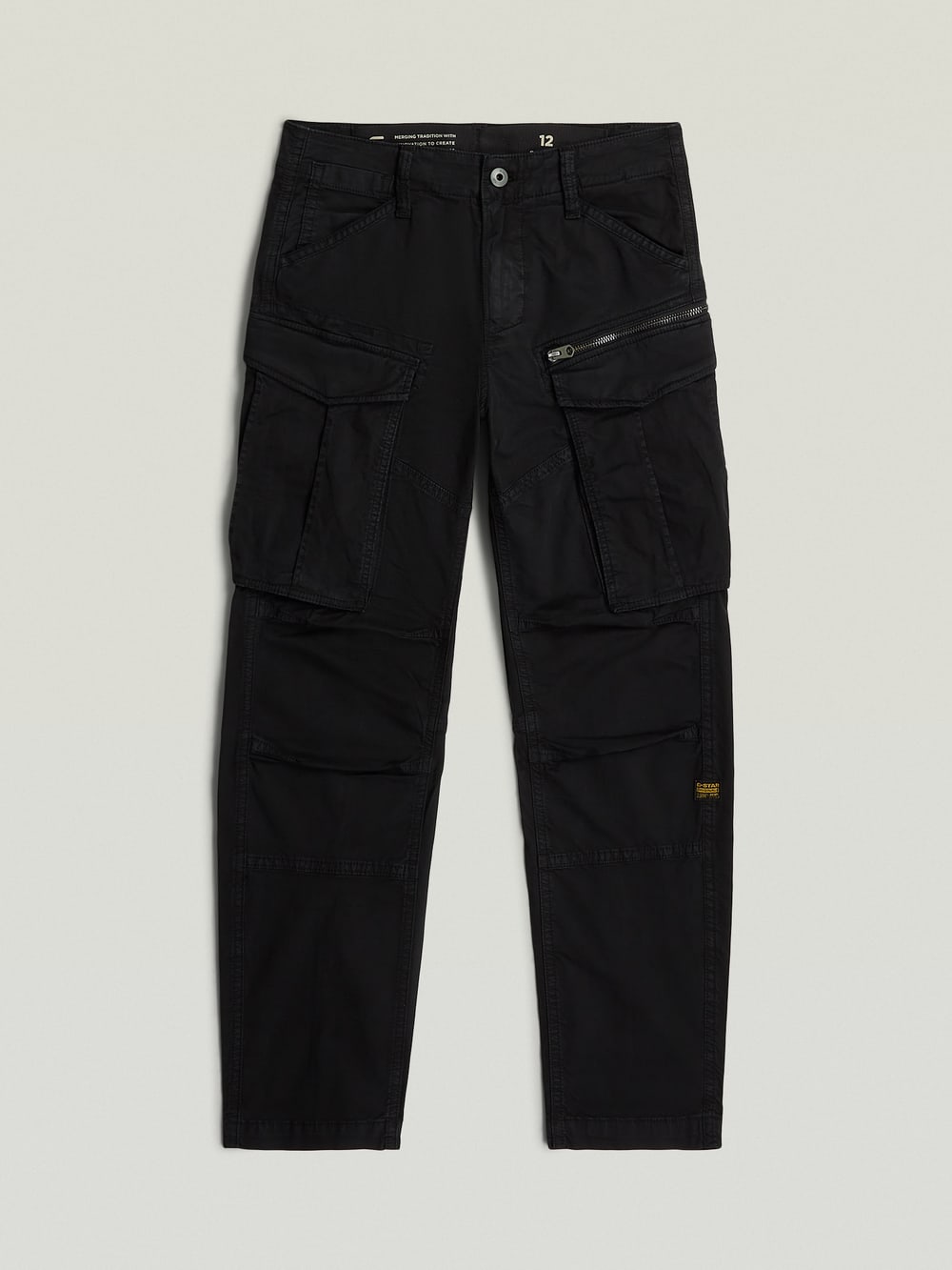 Rovic Zip 3D Regular Tapered Pants | グレー | G-STAR® JP