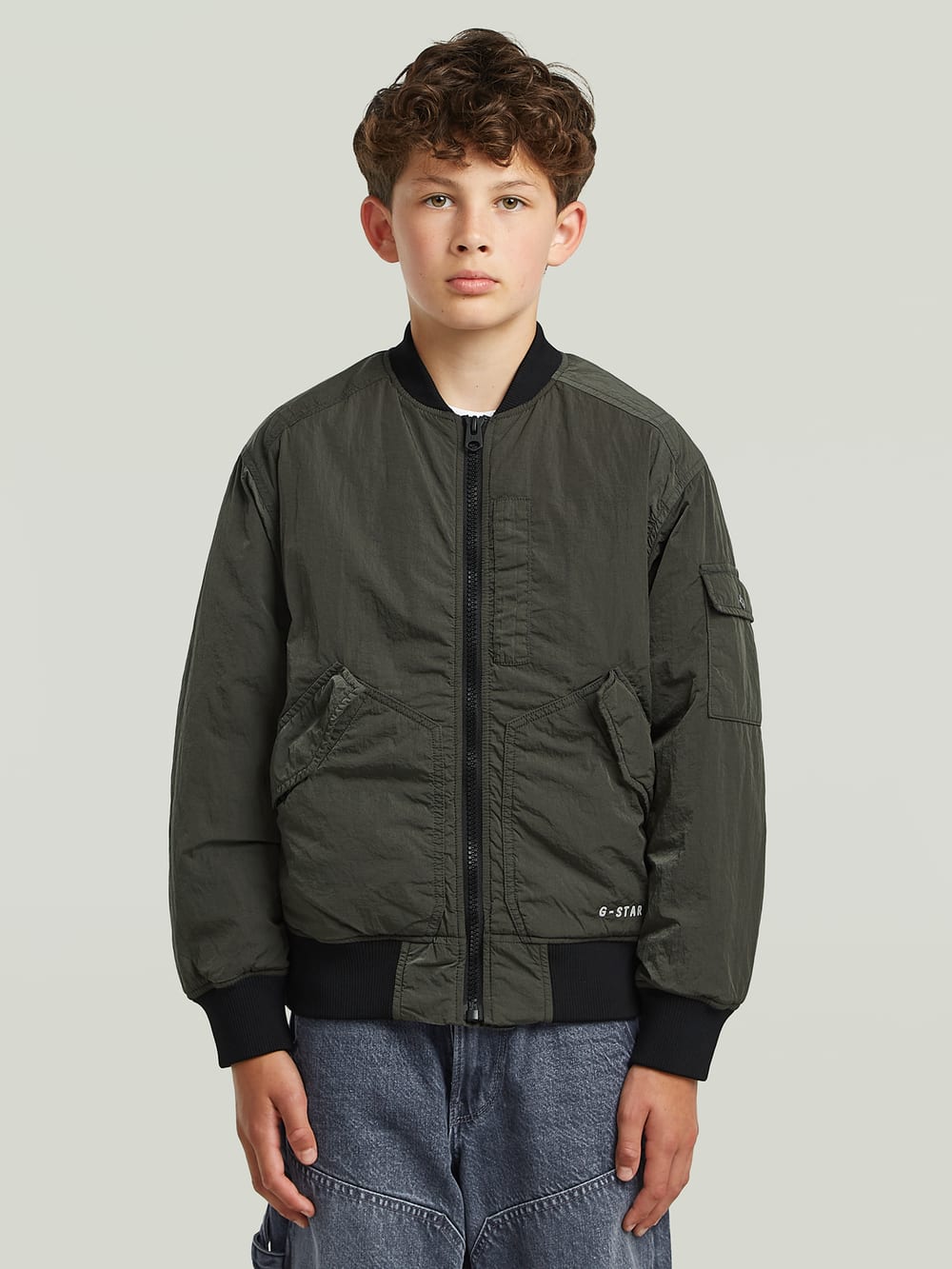 Tech Bomber Jacket | グレー | G-STAR® JP