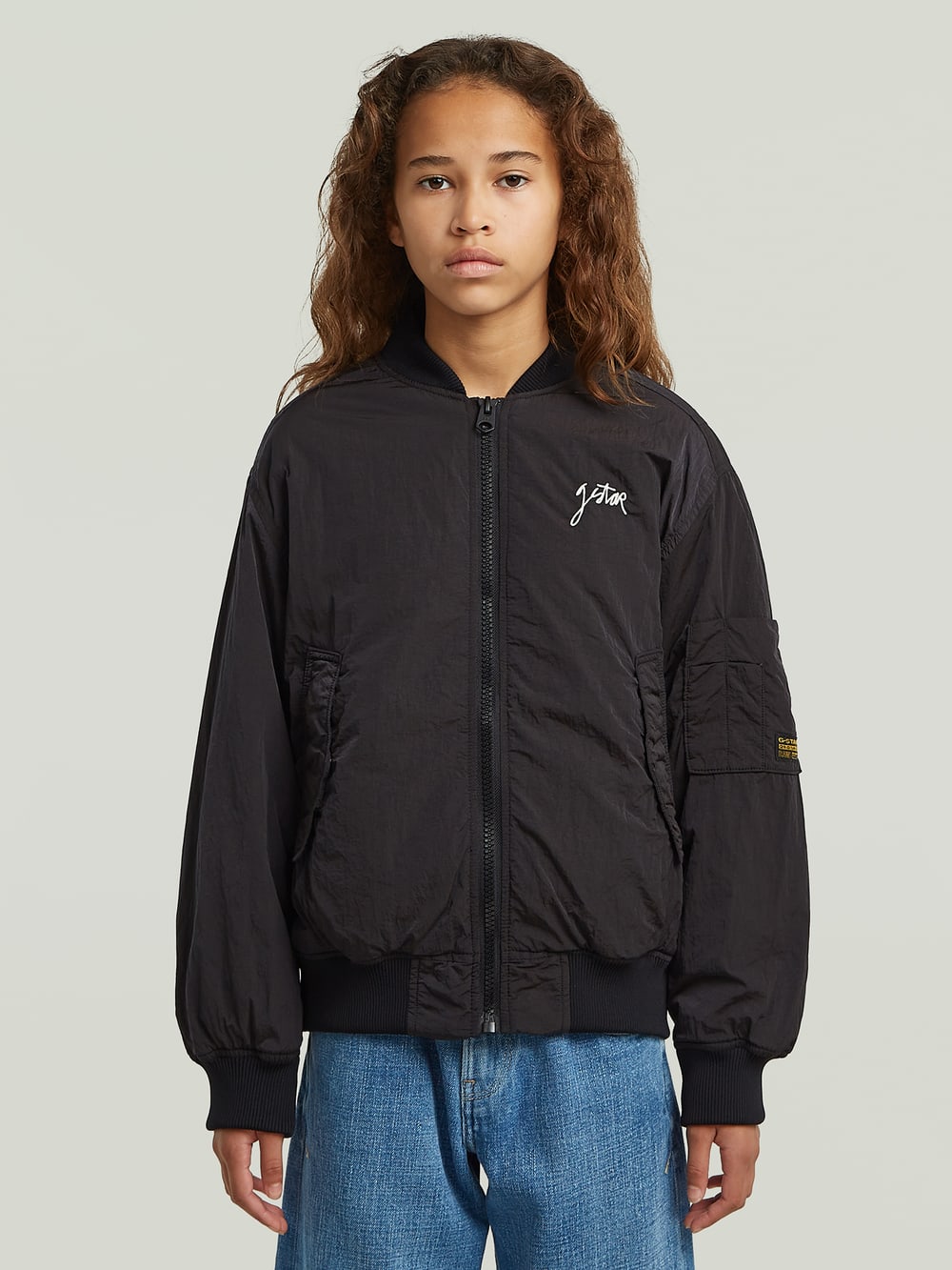 Padded Zip Bomber | Medium blue | G-STAR® US