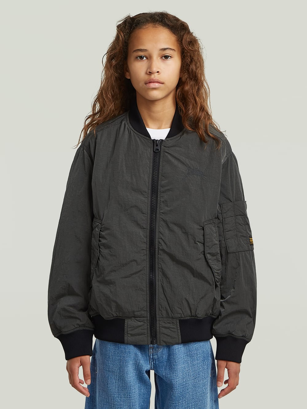 Padded Zip Bomber | Medium blue | G-STAR® US