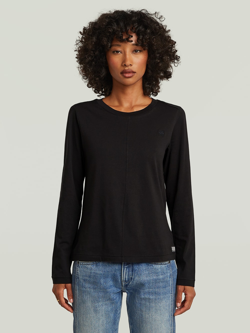 Front Seam T-Shirt | Black | G-STAR® US