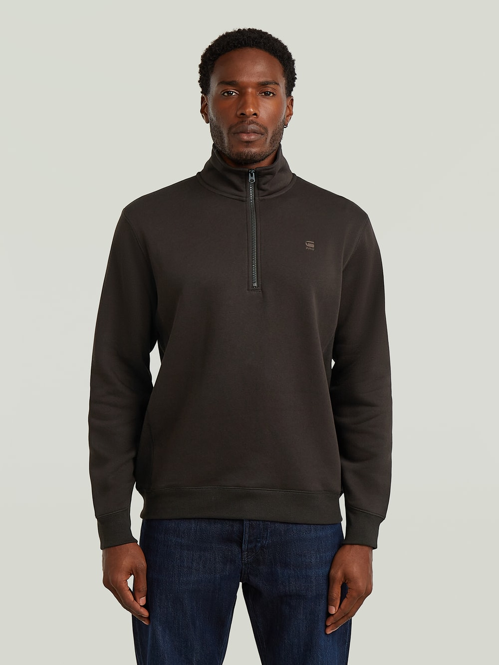 Premium Core Zip Thru Hoodie | ブラック | G-STAR® JP