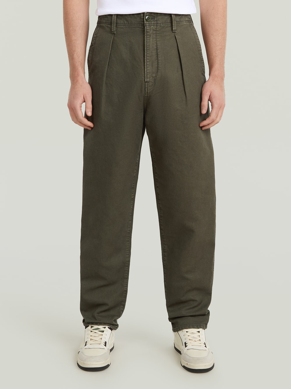 G-STAR RAW　WOVEN MIX カーゴスウェットPT　【M】　ブラック G-Star RAW｜【公式ショップ】MIXED WOVEN CARGO HOODED SWEAT