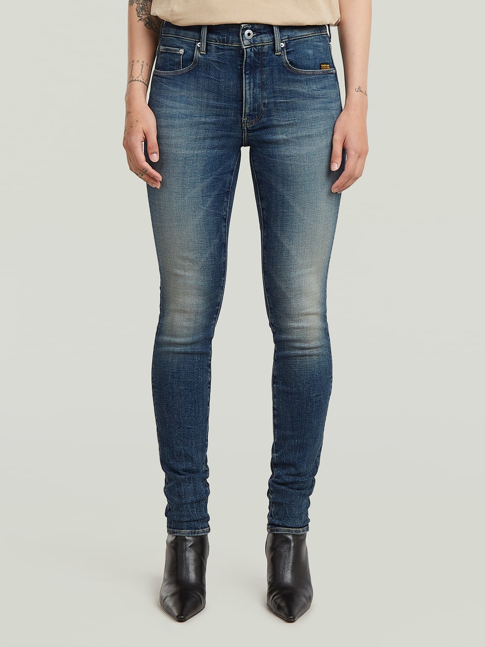 Revend Skinny Jeans | ブラック | G-STAR® JP