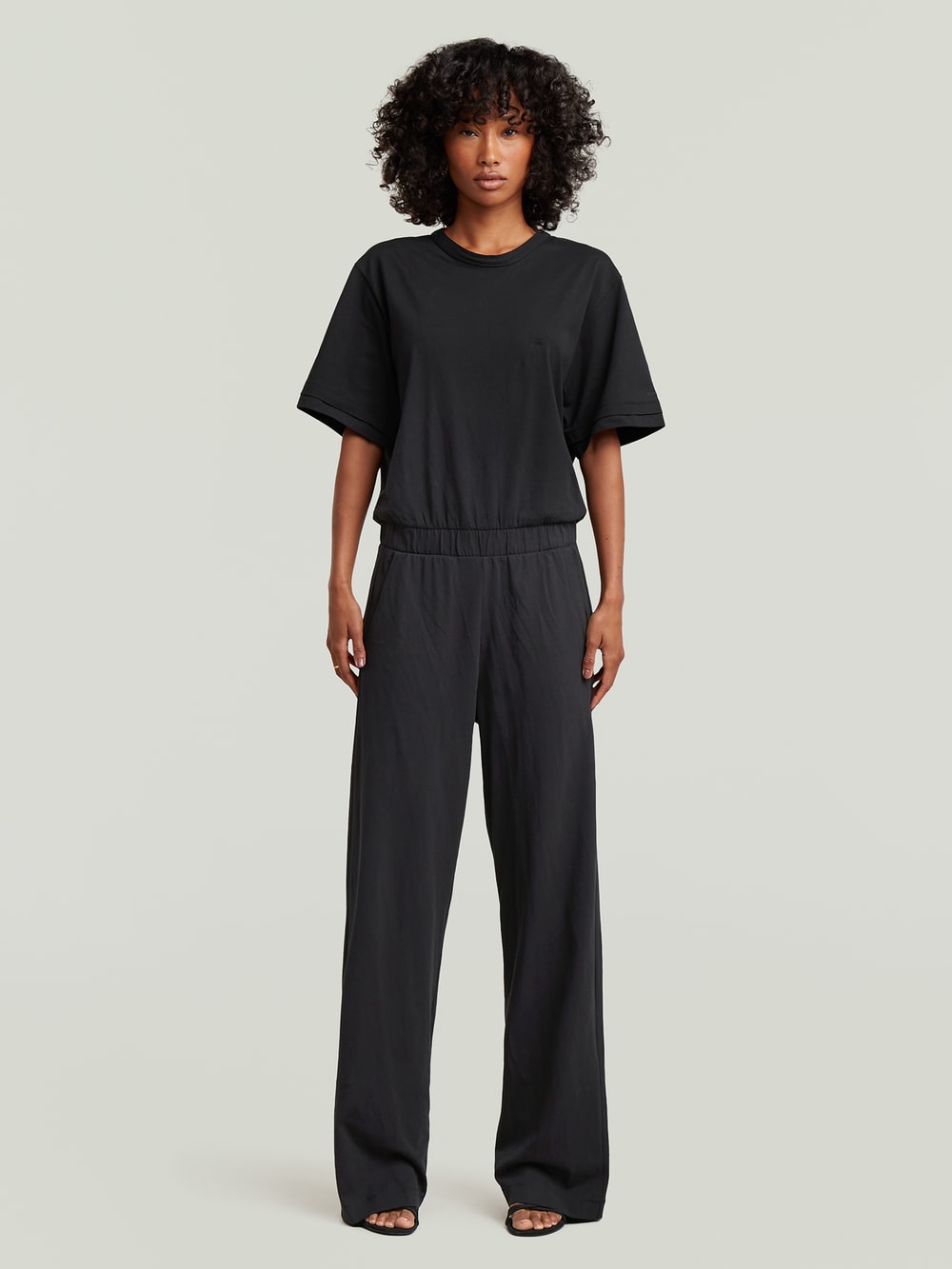 の*ち様 G-Star ブラック ジャンプスーツ の*ち様 G-Star ブラック