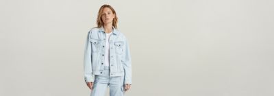 Relaxed Denim Jacke