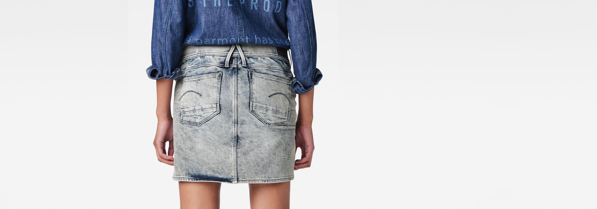 jet denim skirts
