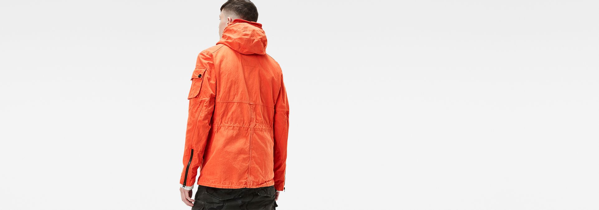 g star orange jacket