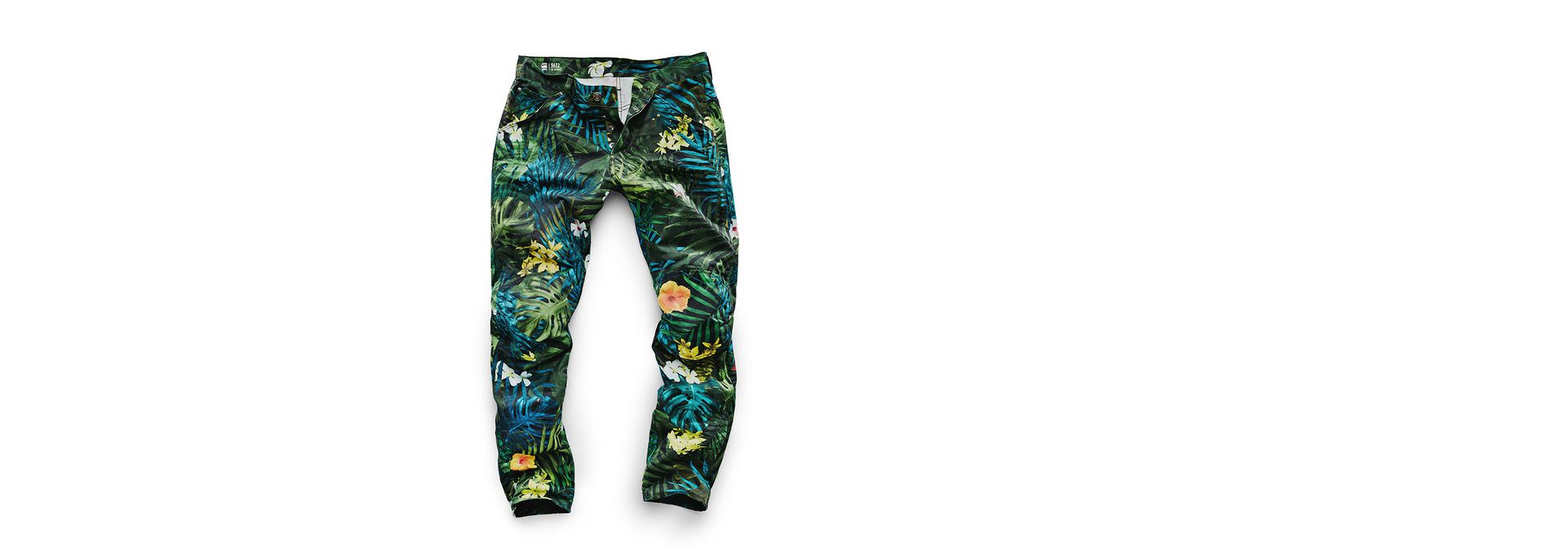 g star floral pants