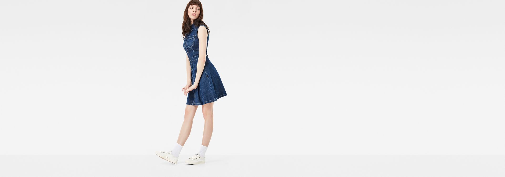 tacoma slim flare dress