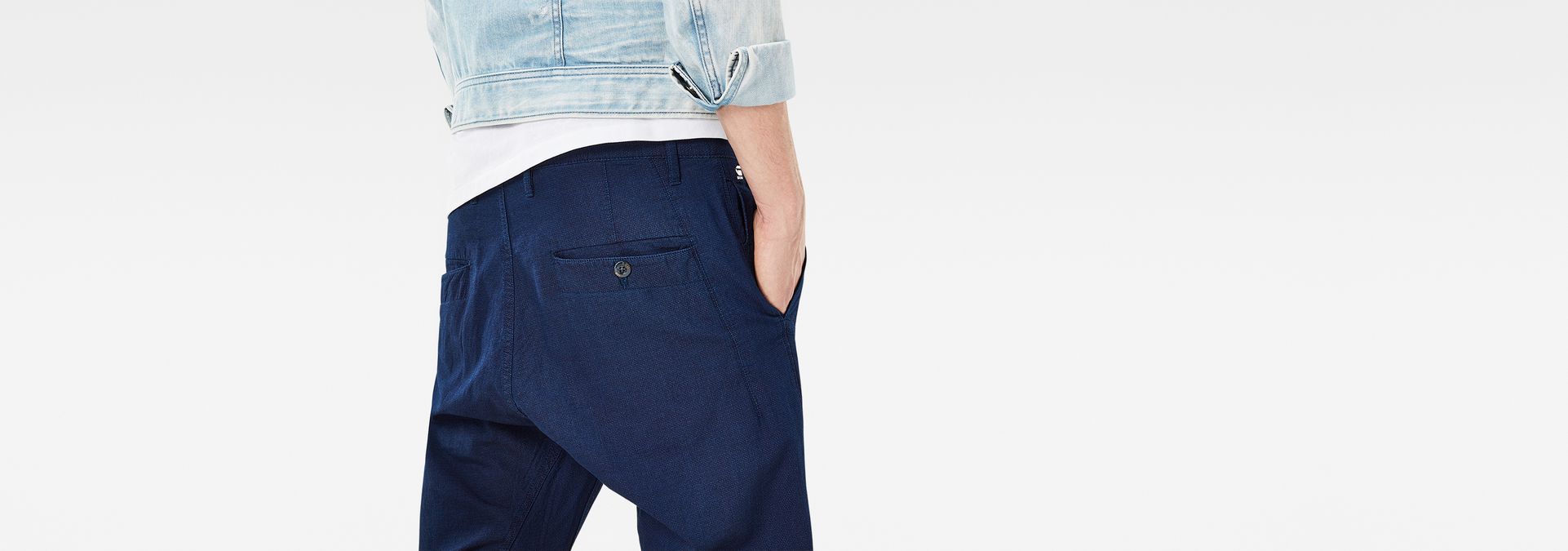 Bronson Tapered Cuffed Pants | Rinsed 