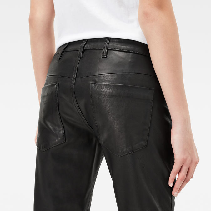 g star leather pants