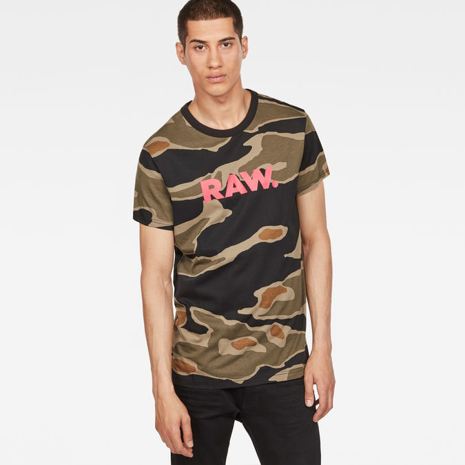 camo g star shirt