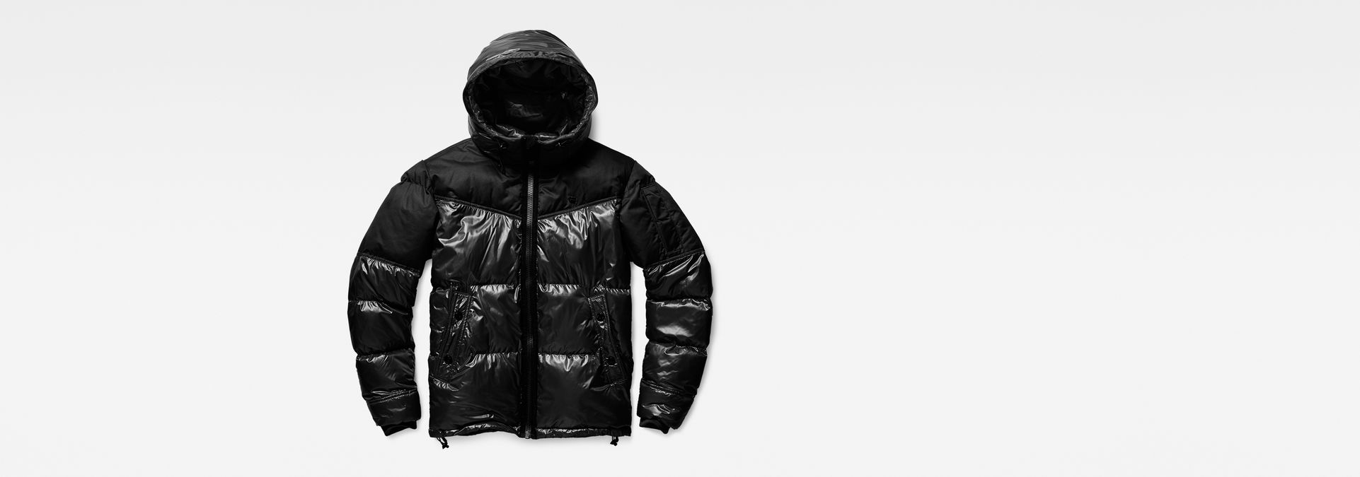 whistler hooded quilted jacket g star