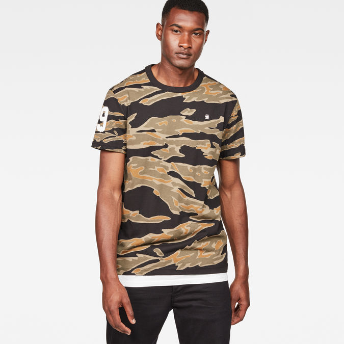 g star t shirt camouflage