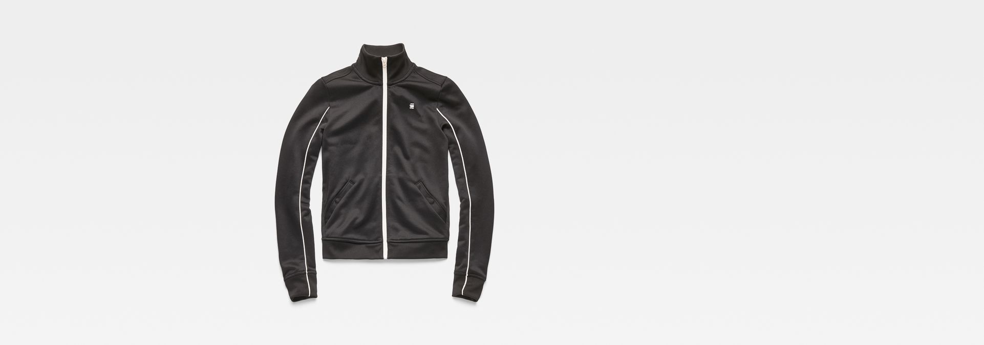 lanc slim tracktop sweater