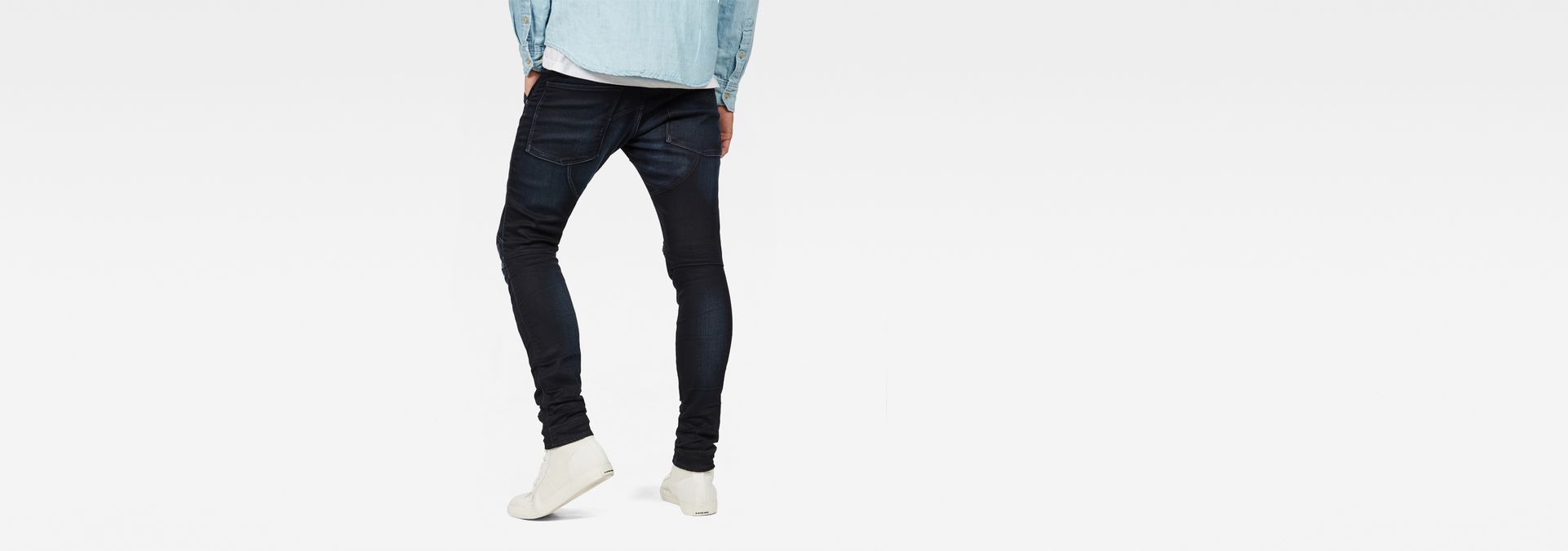 g star raw zip knee