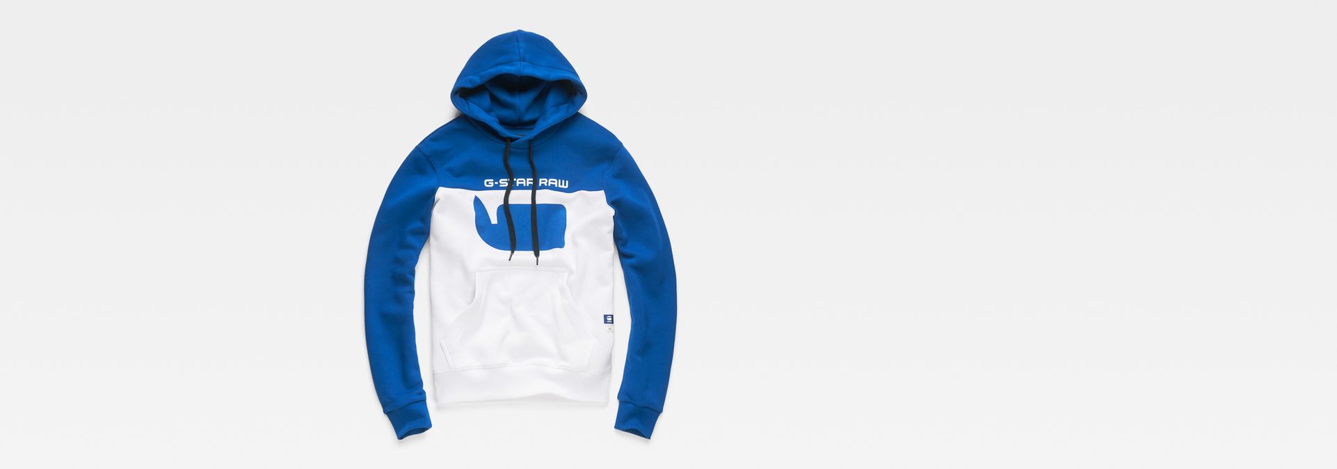 g star raw blue hoodie