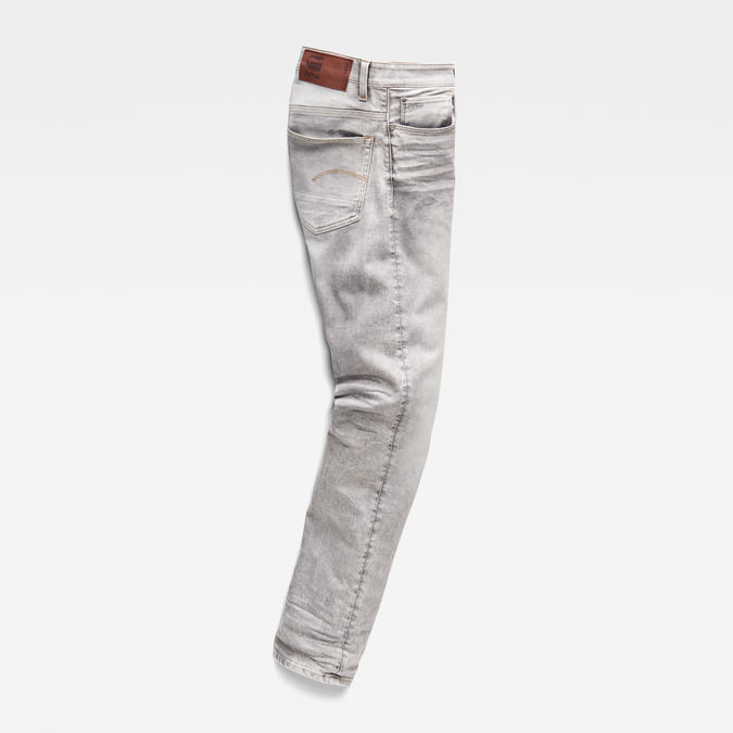 3301 tapered jeans light aged