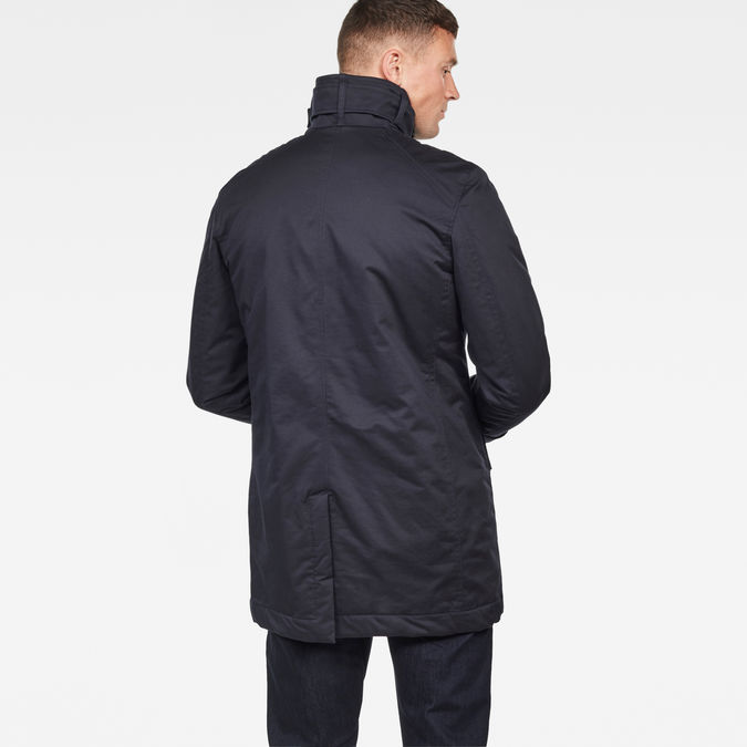 g star garber padded trench coat