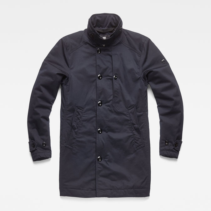 g star garber padded trench coat