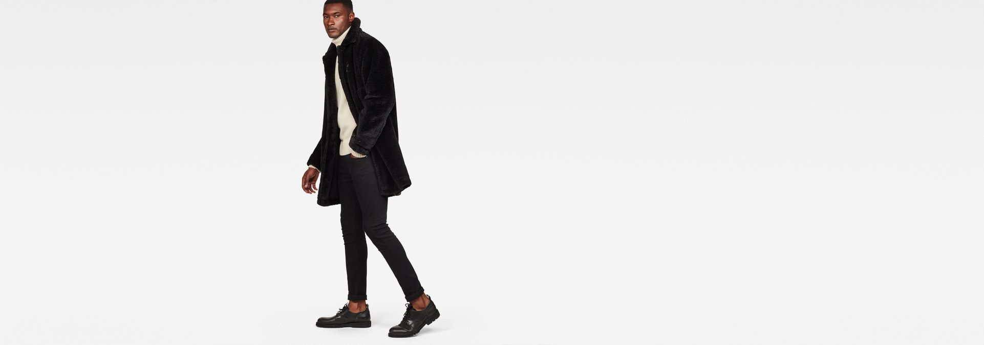 garber teddy overcoat g star