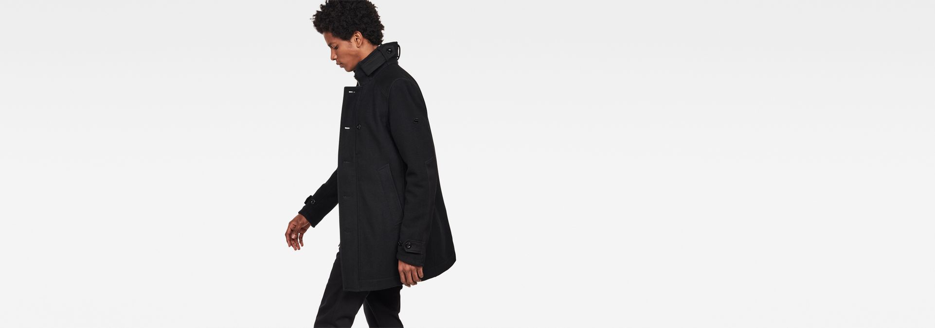 garber pm wool trench