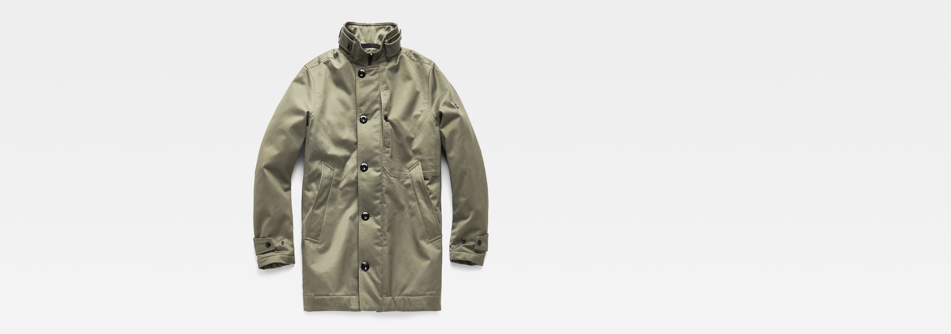 g star garber padded trench coat