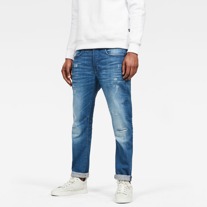 staq 3d straight tapered jeans