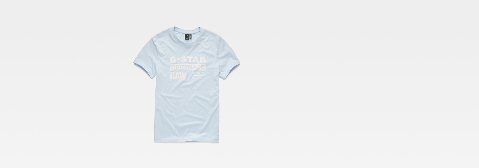 g star raw blue t shirt