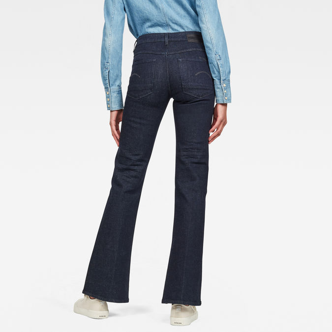 g star high flare jeans