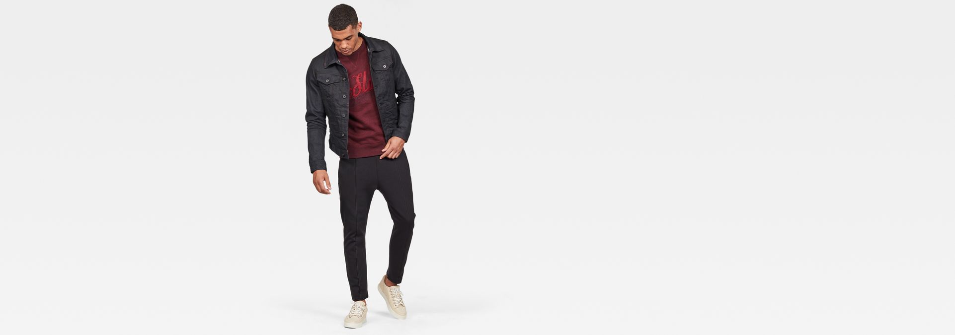 lanc slim tapered sweatpants