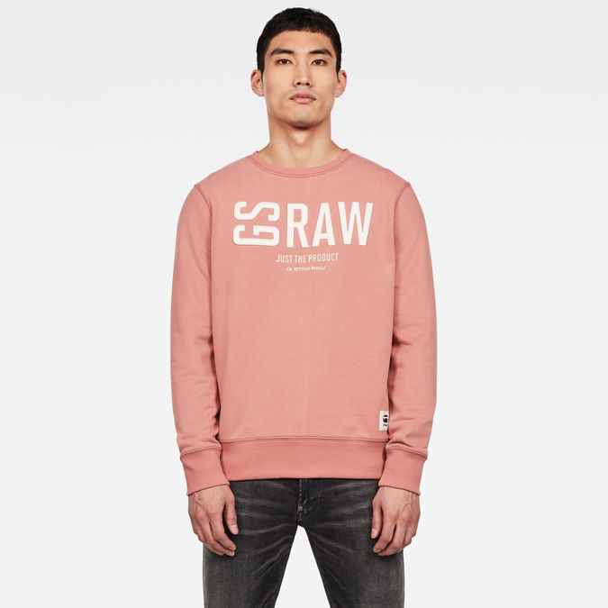 pink g star hoodie