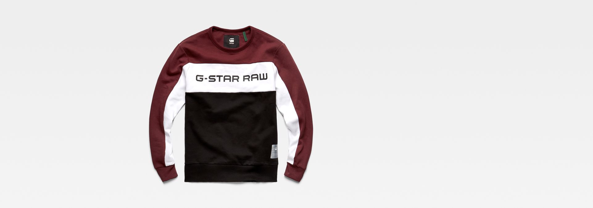 black and red g star shirt