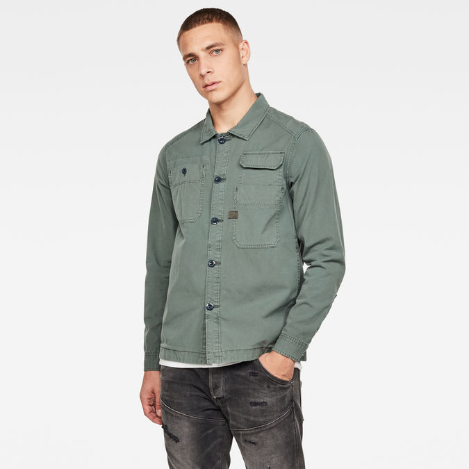 G star raw green shirt clearance