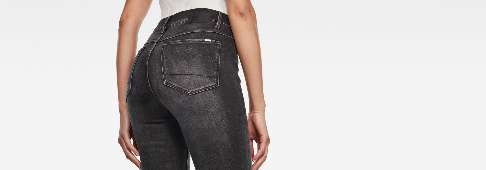 g star high flare jeans