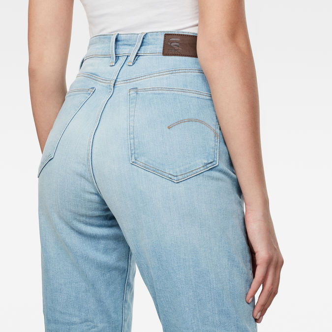 g star janeh ultra high mom ankle jeans