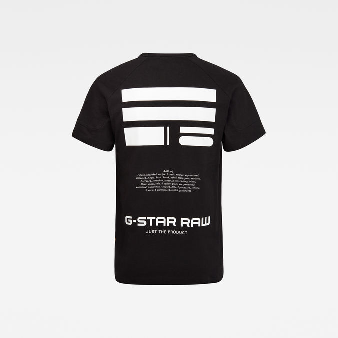 Korpaz Logos GR T-Shirt | Dark Black 
