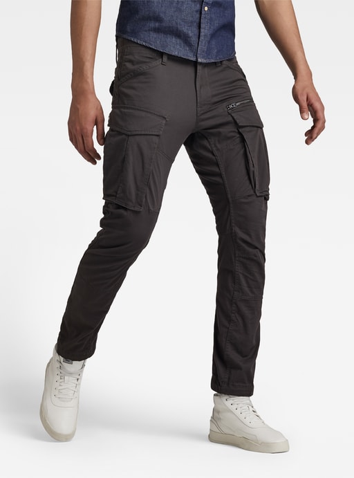Rovic Zip 3D Regular Tapered Pants | Grey | G-Star RAW® US